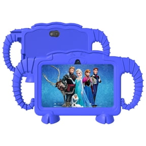 Kids Tablet, 7 inch Android Tablet for Kids, 6GB RAM 32GB ROM Quad-Core Toddler Tablet with Shockproof Case, Bluetooth, WiFi, Parental Control, 2MP+2MP Dual Camera, GPS, Games