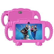 Kids Tablet, 7 inch Android Tablet for Kids, 6GB RAM 32GB ROM Quad-Core Toddler Tablet with Shockproof Case, Bluetooth, WiFi, Parental Control, 2MP+2MP Dual Camera, GPS, Games