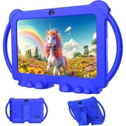 Kids Tablet 7 inch Toddler 4GB RAM 32GB ROM Tablets IPS Touch Screen, Iwawa & Parent Control Kid Tablet WiFi Dual Camera, Shockproof Case.