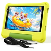 Callsky 10.1 inch Android 15 Kids Tablet, 12GB+64GB, 10-Hour Battery, Parental Controls, Google Kids Space, Blue