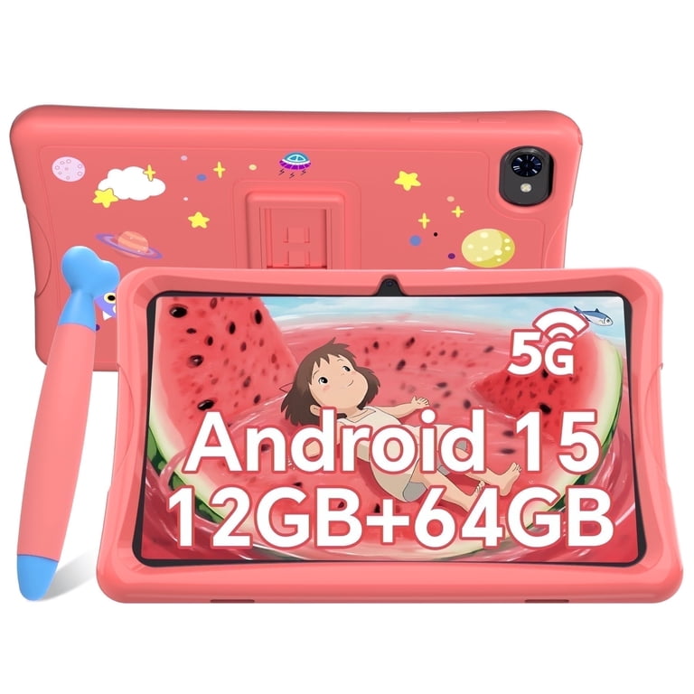 新品 キッズタブレット 10インチ 8GB+32GB Android15 ピンク Amazon.com : 10 inch Android 15 Tablet, 8GB RAM 32GB ROM Powerful