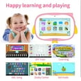 thumbnail image 1 of Kids Tablet with Android 8, WiFi, Bluetooth, 1GB+16GB, 128GB Expandable, Parental Control, Dual Camera, 4500mAh Battery – Early Education Learning Tablet Gift for Children, 1 of 8
