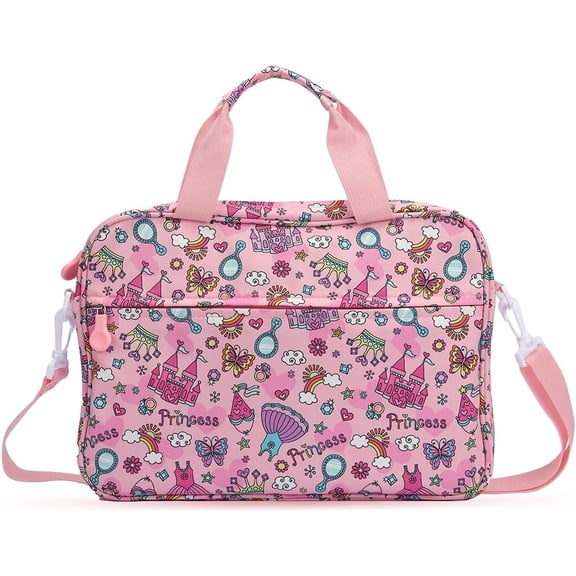 Kids Tablet Bag for Boy Girl Toddler Carrying Sleeve with Handle Shoulder Strap 13 inch