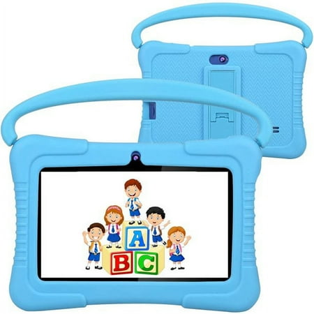 Kids Tablet, Foren-Tek K88 7 Inch Android 10 Tablet for Kids, 2GB RAM +64GB ROM, Kid Mode Pre-Installed, WiFi Android Tablet, Kid-Proof Case