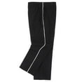 thumbnail image 1 of Kids Tapered Casual Trousers | Boys Girls Elastic Waist Pants | 3-22 Years School Wear | Summer Autumn Comfortable Leggings | Loose Fit Tapered Leg Design(Black,4-5Years), 1 of 4