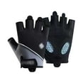 thumbnail image 1 of Kids Teen Half Finger Gloves Non Grip for Bike Riding Scooter Outdoor Sports Youth Fingerless Sports Gloves Black 10 Years-12 Years, 1 of 3