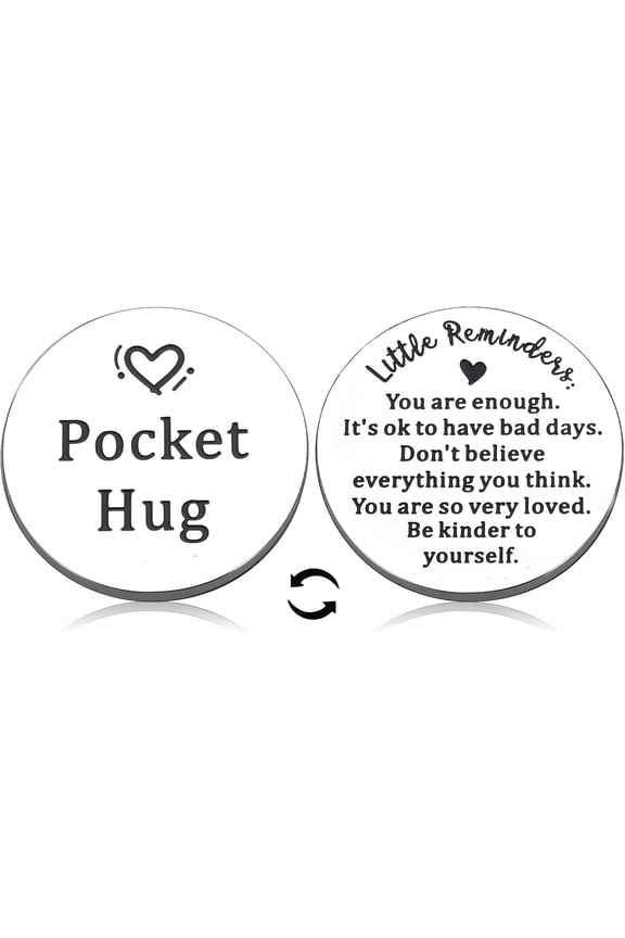 Kids Teen Little Reminder Gifts for Women Men Stress Anxiety Relief Gifts Positive Pocket Hug Birthday Gifts Relaxing Gifts for Men Teenage Mental Health Gifts