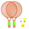 Kids Tennis Rackets Tennis Racquet with Ball Shuttlecock Racket Game Interactive Toy Kids Badminton Tennis Set for Boys