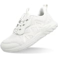 thumbnail image 1 of Kids Tennis Shoes Lightweight Breathable Boys Running Shoe Fashion Walking Sneakers For Girls White Little Kid 13, 1 of 6