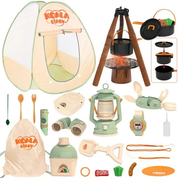 Kids Tent Camping Gear Kids Camping Pretend Play Toddler Tent, Tent