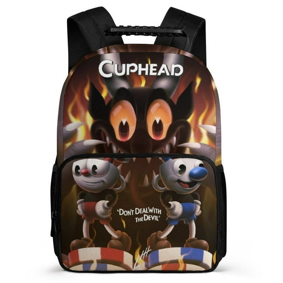 The Cuphead Show Backpacks Bookbag Casual Daypack Backpacks for Travel Work Camping Office