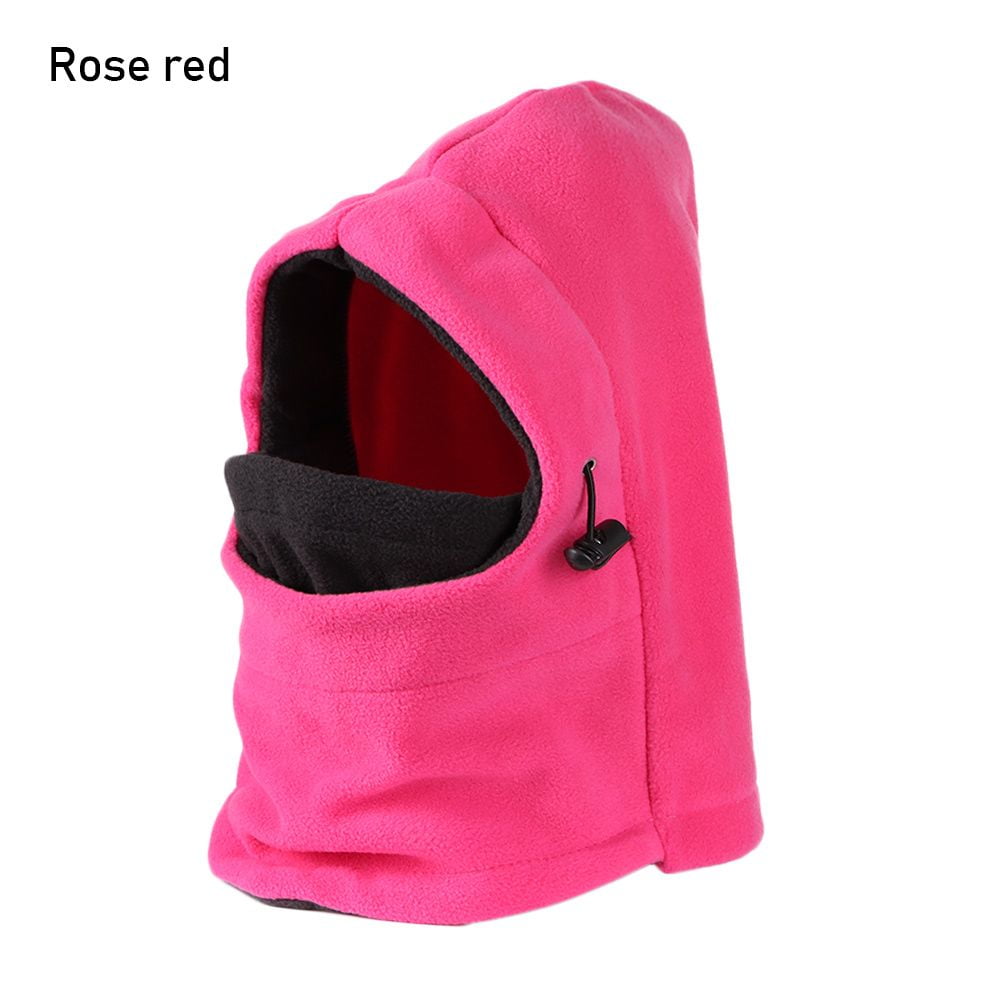 Kids Thermal Fleece Balaclava Hat Ski Mask Hood Cap Children Cap Full ...