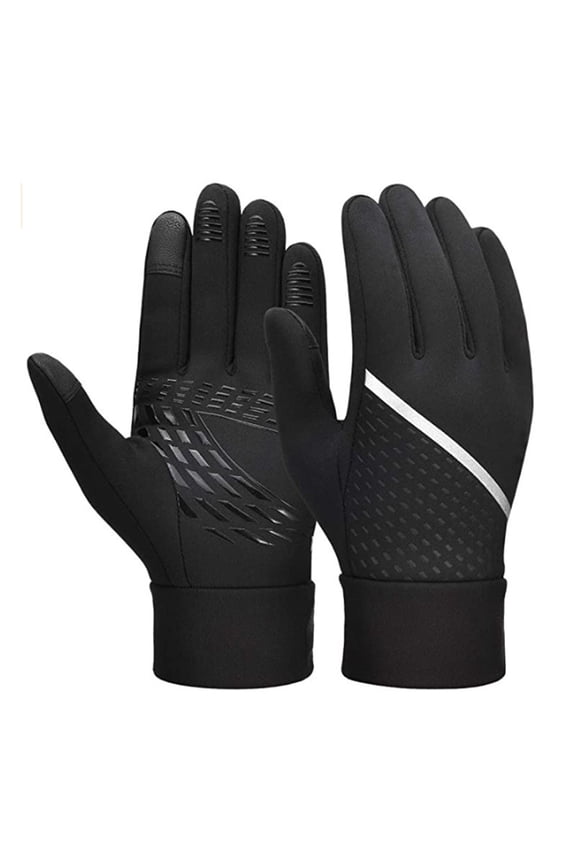 Kids' Thermal Gloves, Windproof Gloves Non-slip Silicone Sensitive Touchscreen for Indoor Outdoor Activities, Suitable for Boys & Girls 4-12