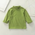 thumbnail image 1 of Kids Thermal Shirts Long Sleeve Kids Tee Shirt Crewneck Tee Tops Crew Neck Print Toddler Tops for Girls 3-4 Years, 1 of 3