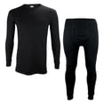 thumbnail image 1 of Kids Thermals Top And Bottom Set | THMO | Fleece Base Layer Top & Johns, 1 of 5