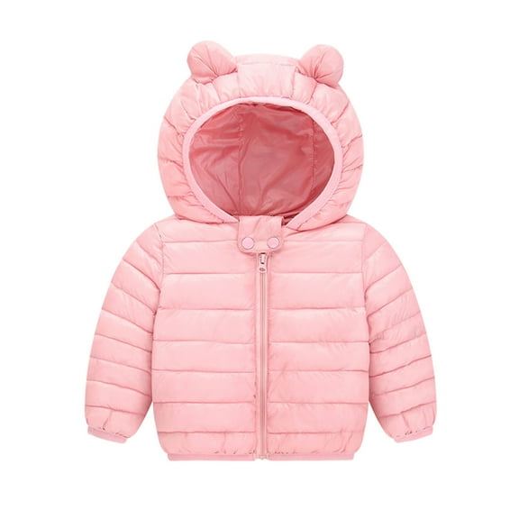 Kids Thick Boys Baby Jacket Warm Hooded Grils Toddler Outdoor Coat Windproof Boys Coat&jacket Youth Warm Coat