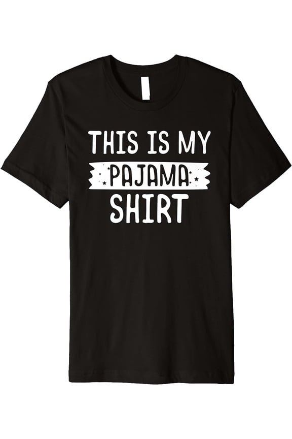 Kids This Is My Pajama TShirt PJ Top Teen Boys Girls Bedtime Premium T-Shirt