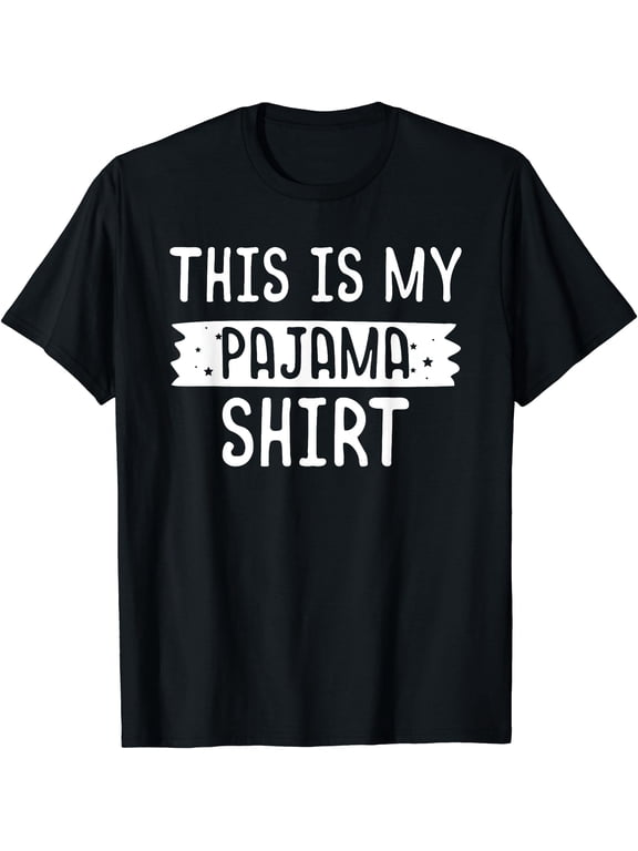 Kids This Is My Pajama TShirt PJ Top for Kids Boys Men Funny T-Shirt