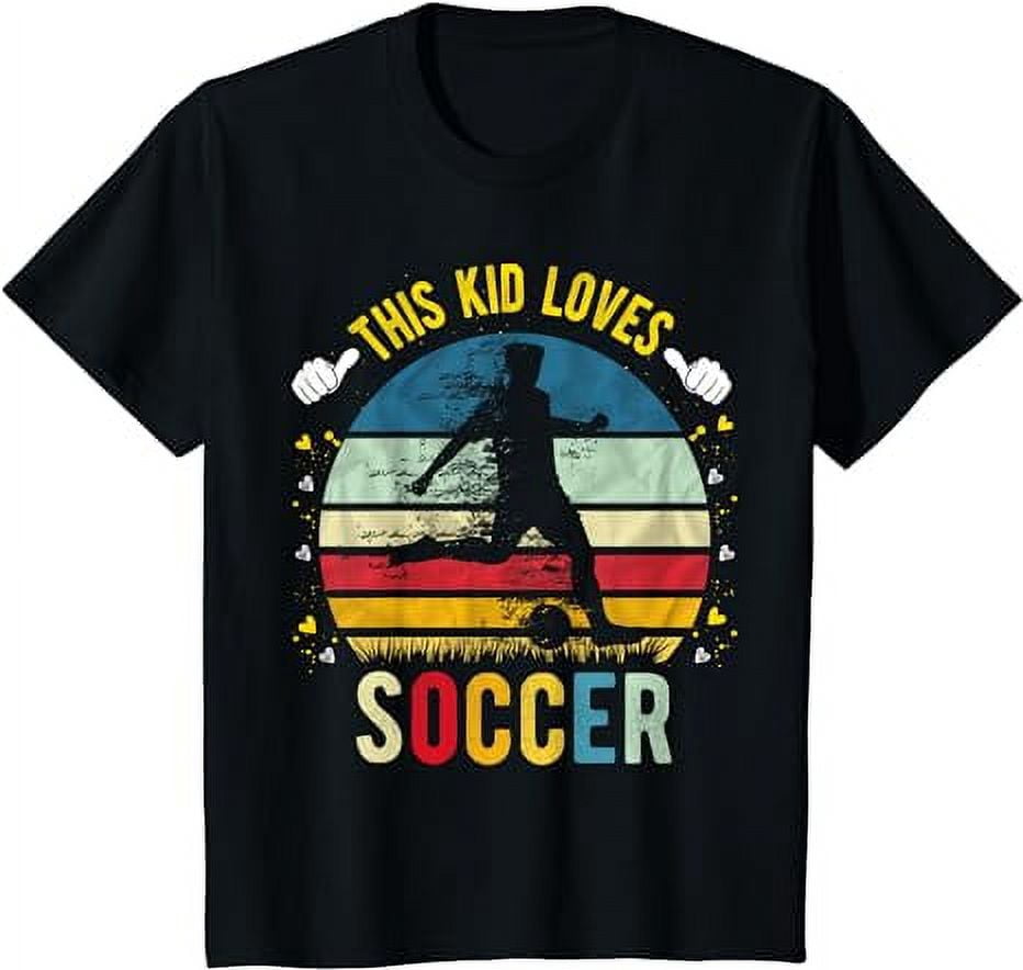 Kids This Kid Loves Soccer Boys TShirt