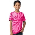 thumbnail image 1 of Kids Tie Dye T-shirt - Pink, Medium, 1 of 2
