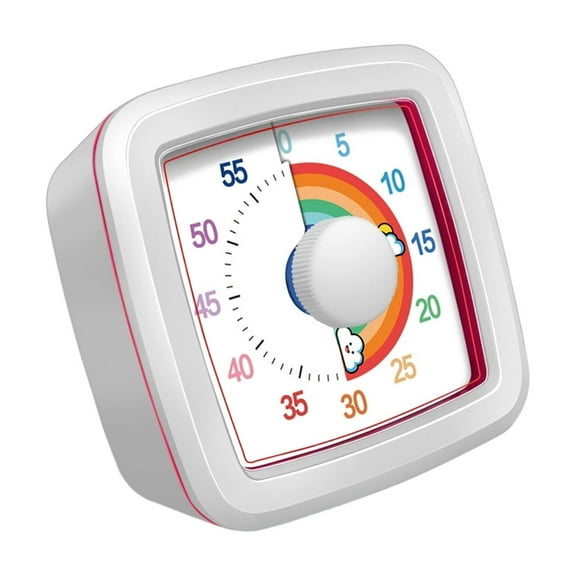 Kids Time Management Tool Visual Rainbows Timers For Focusing Training Release Mechanical Learning Clock