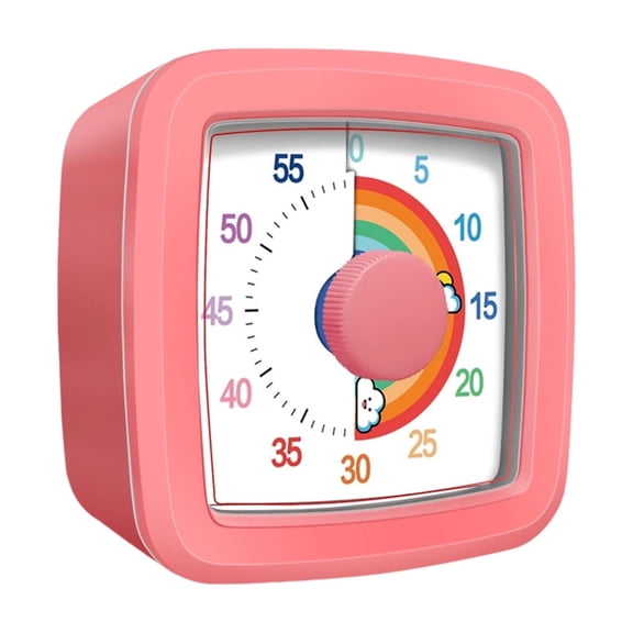 Kids Time Management Tool Visual Rainbows Timers For Focusing Training Release Mechanical Learning Clock