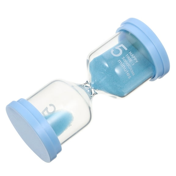 Kids Timer Hourglass Timer Reusable Timer Child 10.00X4.50X4.50CM Sky-blue