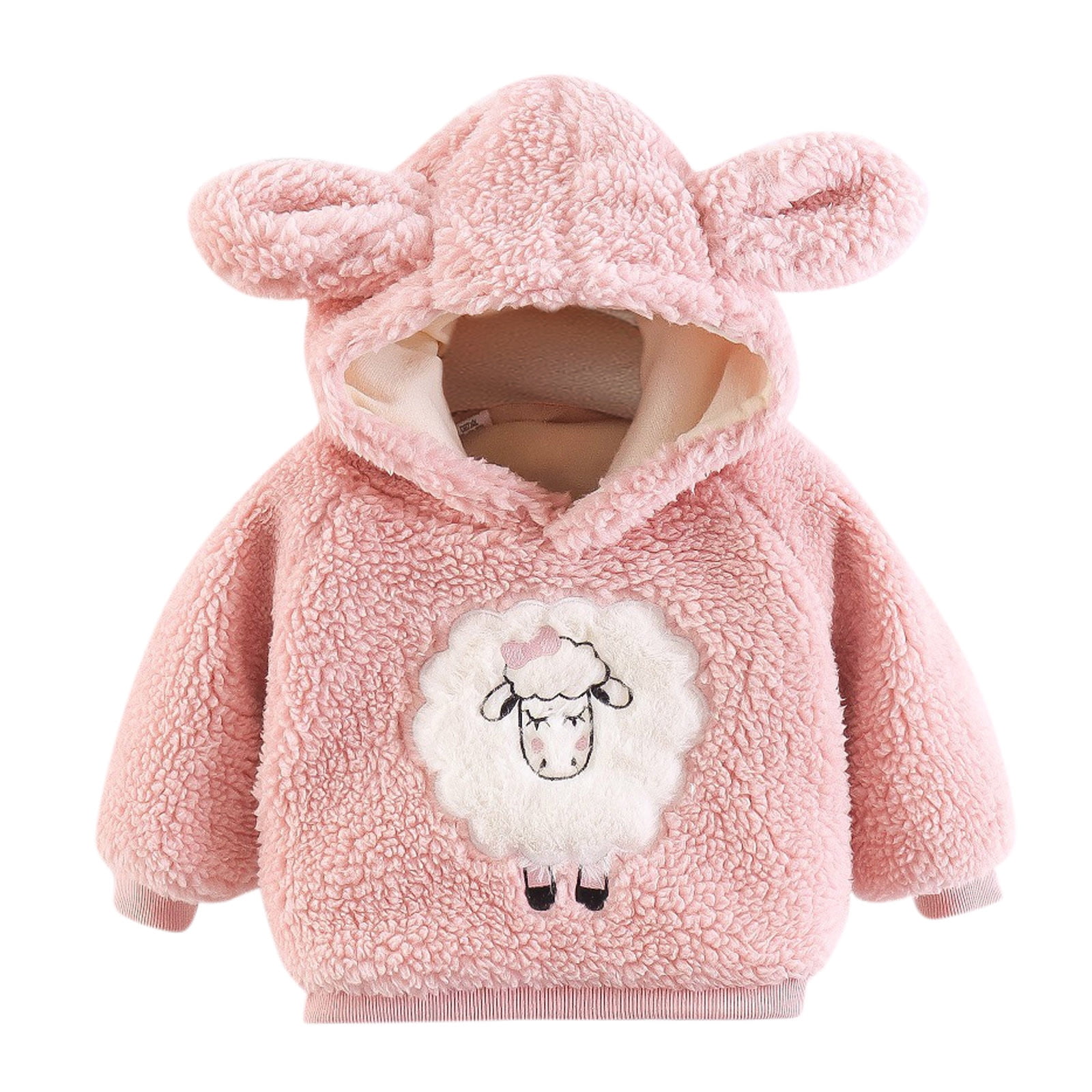 Kids Toddler Baby Girls Hoodies Boys Hoodies Winter Warm Thick Cotton