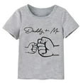 thumbnail image 1 of Generic Kids Toddler Baby Girls Spring Summer Letter Print Short Sleeve Tshirt Clothing, 1 of 4