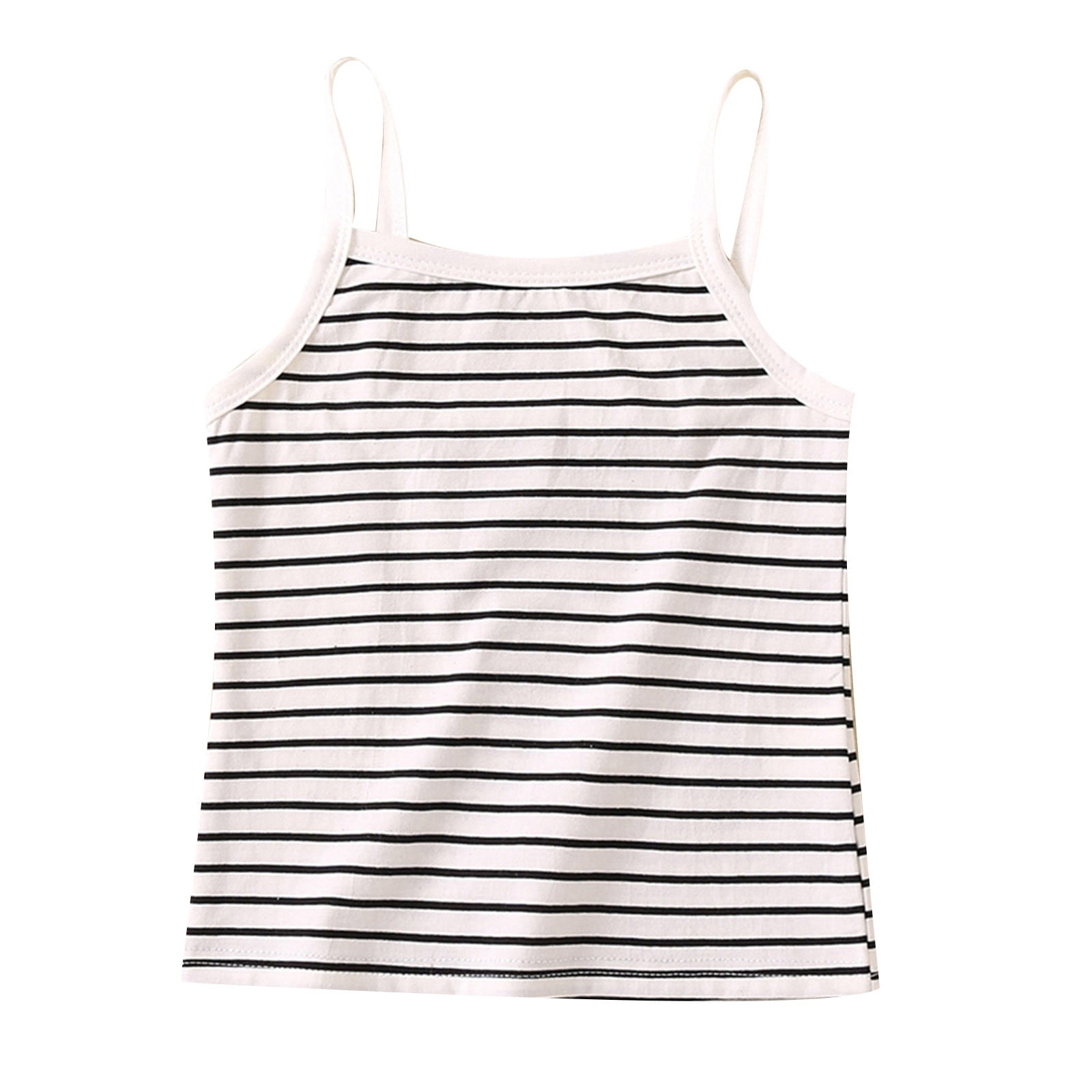 Kids Toddler Baby Girls Spring Summer Sleeveless Striped Vest Clothing Shirts under 5 Girls