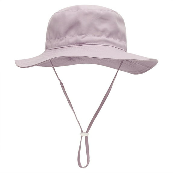Kids Toddler Baby Summer Bucket Sun Hat Breathable Adjustable Fisherman Hats 0-6 Years
