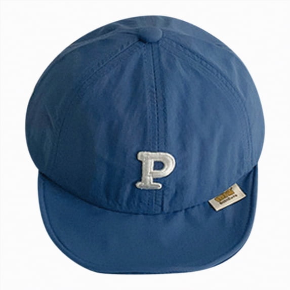Kids Toddler Baseball Cap Baby Sun Hat Cute Dinosaur Printed Design, Unisex for Boys Girls Lightweight & Breathable, Outdoor Sun Protection, Ages 2T to 7T Gibobby,One Size,Blue