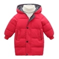 thumbnail image 1 of Kids Toddler Boy Winter Coat,Boys Puffer Jacket with Pocket Zipper Winter Hoodies Coat Windproof Warm Winter Down Coat Boys Winter Coat Size 5-6 Years, 1 of 9