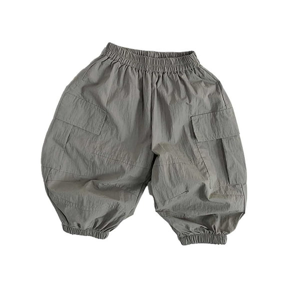 Kids Toddler Denim Shorts Easy On/Off Rolled Hem Playtime Shorts Boys Casual Green Girls Clothing 3-4 Years