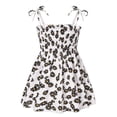 thumbnail image 1 of Kids Toddler Girls Summer Dress Princess Tutu Skirt Sleeveless Halter Sundress Beach Clothes, 1 of 5