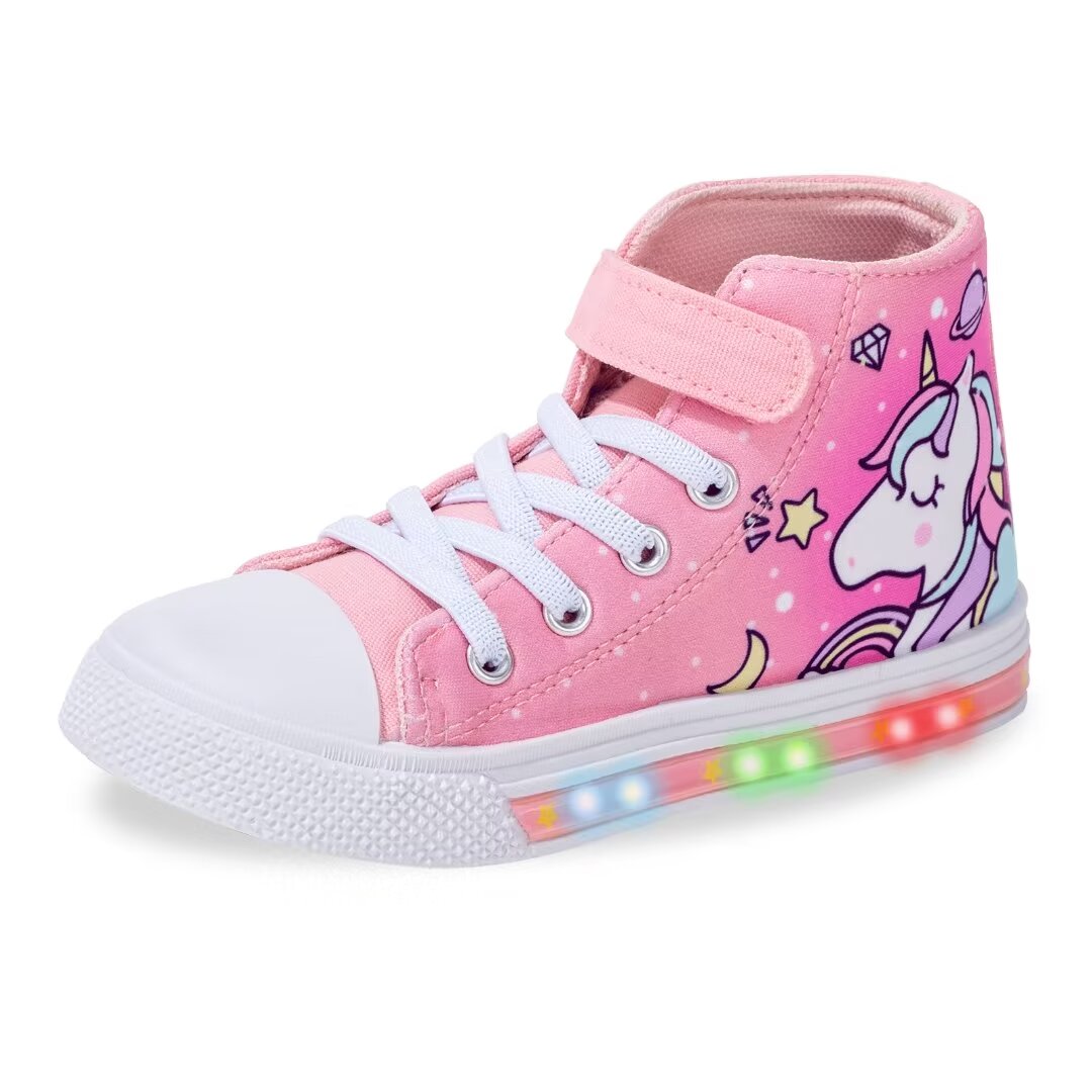 LEEyworld Toddler Shoes Fashion Light On LED Baby Shoes Casual Children Shoes Boy Sport Shoes