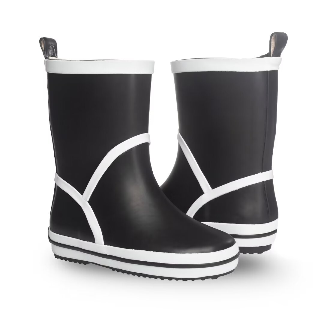 Merry People Black Rain Boots Tall Merry People Women's Fergie