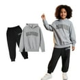 thumbnail image 1 of Kids Toddler Sweatsuit 2 Piece Long Sleeve Letter Print Hoodie Sweatshirt Sweatpants Set Winter Clothes Teen Girls Clothes7-8 Years Boys Girls Fashion, 1 of 3