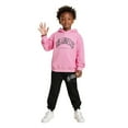 thumbnail image 1 of Kids Toddler Sweatsuit 2PC Long Sleeve Letter Graphic Sweatshirt Leggings Pants Fall Clothes Clothes for Boys 11-12 Years, 1 of 5