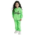 thumbnail image 1 of Kids Toddler Sweatsuit 2PC Long Sleeve Printed Pullover Hoodie and Sweatpants Winter Clothes Girls Clothing Size 2-3 Years Boys Girls Fashion, 1 of 4