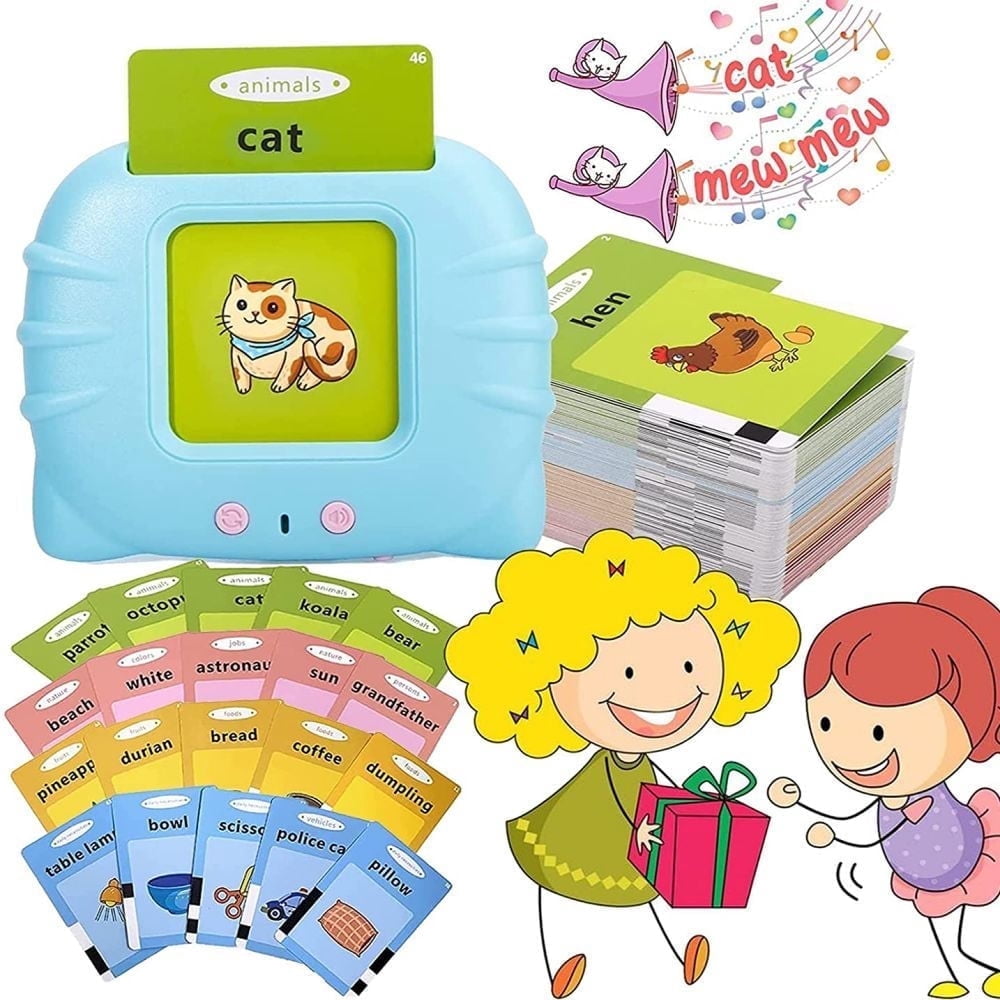 Kids Toddler Talking Flash Cards with 224 Sight Words for Age 1 2 3 4 5 ...