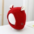 thumbnail image 1 of Kids Toddler Winter Hat Soft Knitted Skull Cap Warm Toddler Hat Newborn Hats for Baby Girls Baby Boy Hats One Size, 1 of 3