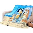 thumbnail image 1 of Kids Toddlers 50 * 40in - Cozy Kids Flannel Blanket with Cartoon Design - Ultra Soft Warm and Durable - Throw Blanket Ultra Soft Warm Cozy Flannel Cartoon Blanket for Bed Couch Living Room, 1 of 5