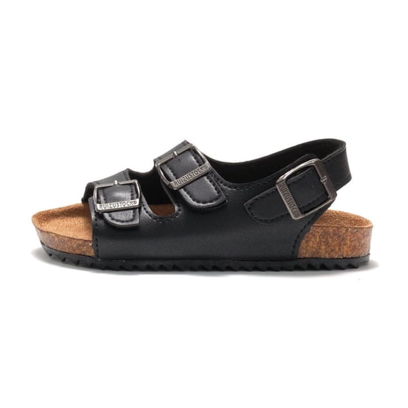 Kids' & Toddlers' Cork Sandals PU Leather Beach Slides with Non-Slip Sole Family Matching Set Available