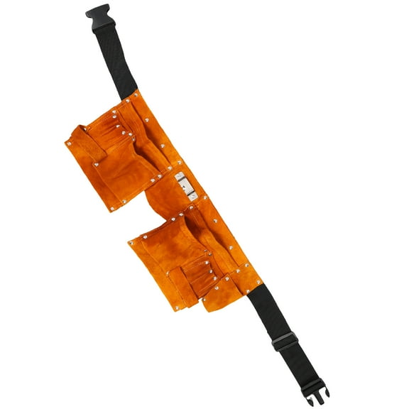 IMIKEYA Repair Tool Storage Waist Bag Portable Light Yellow 1Pcs