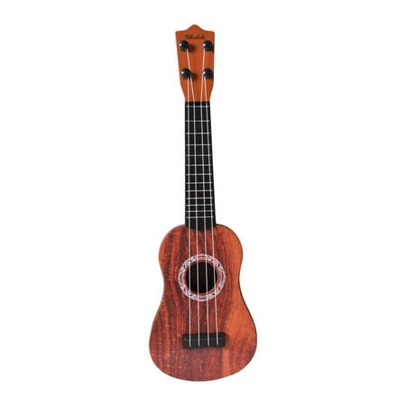 Kids Toy 4 Strings Mini Children Ukulele Guitar 16 inch,Musical Instrument Early Learning Education,Developmental Musical Instrument Educational Toy for Toddlers and Preschoolers
