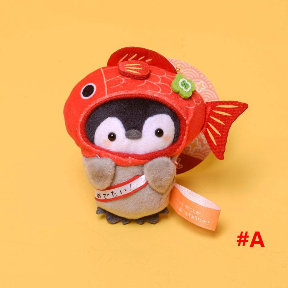 Kids Toy Cartoon Penguin Koupen Chan Key Ring Key Chain Bag