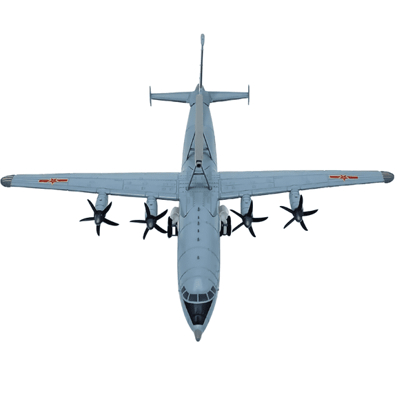 Kids Toy China KJ-200 Airborne Warning Alloy Aircraft Model 1:200 Scale Collectible for Display APPLAYERR Spare Part