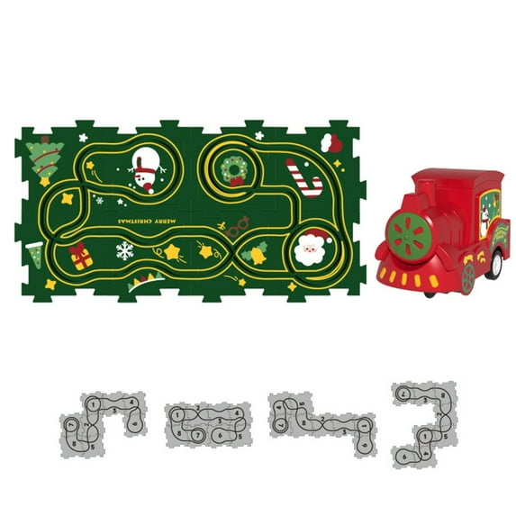 Kids Toy Electric Train Rail Track Toy Multifunctional Table Games Best Gift Transportation Appliance Educational Set