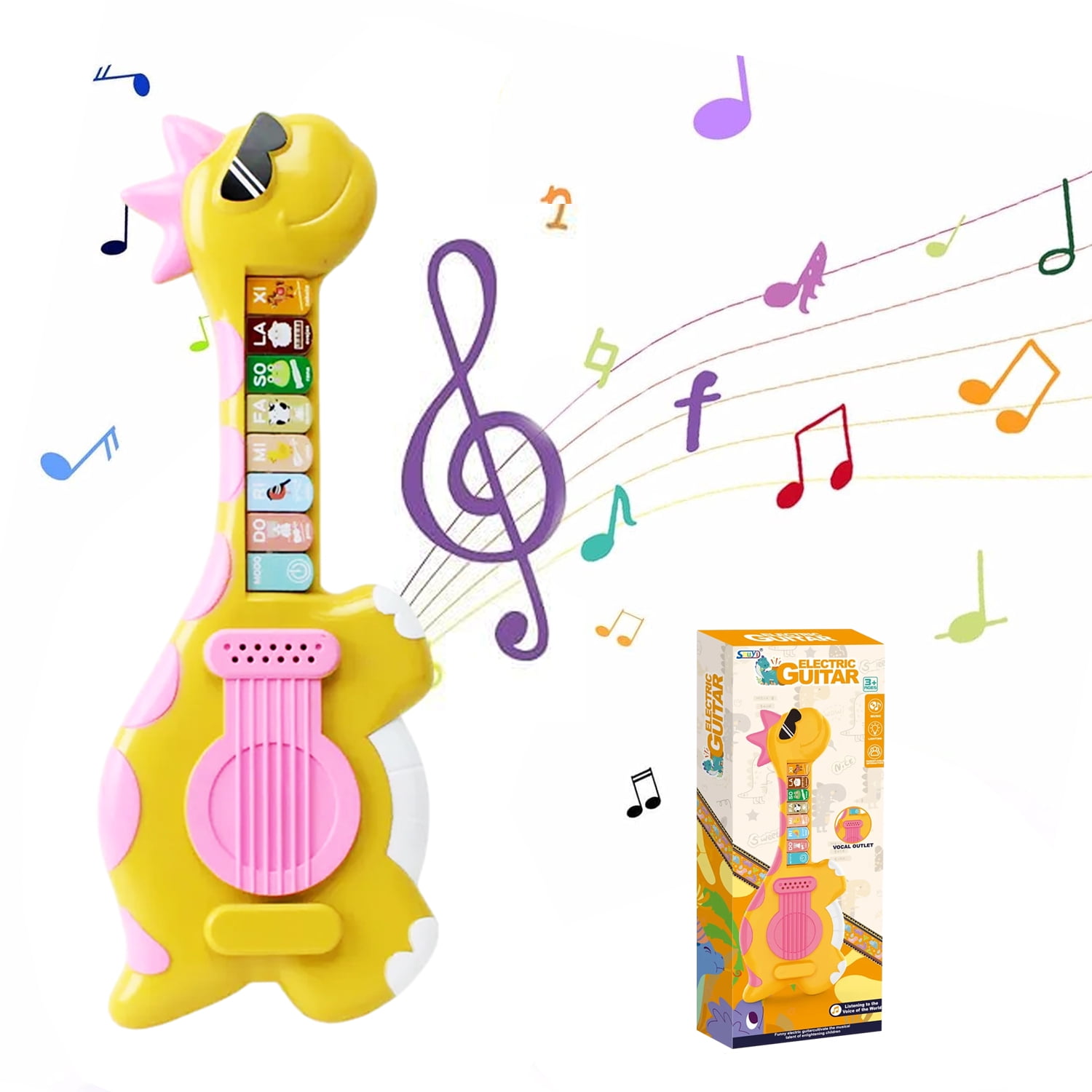 Kids Toy Guitar, Musical Guitar Toys, Toddler Guitar Musical